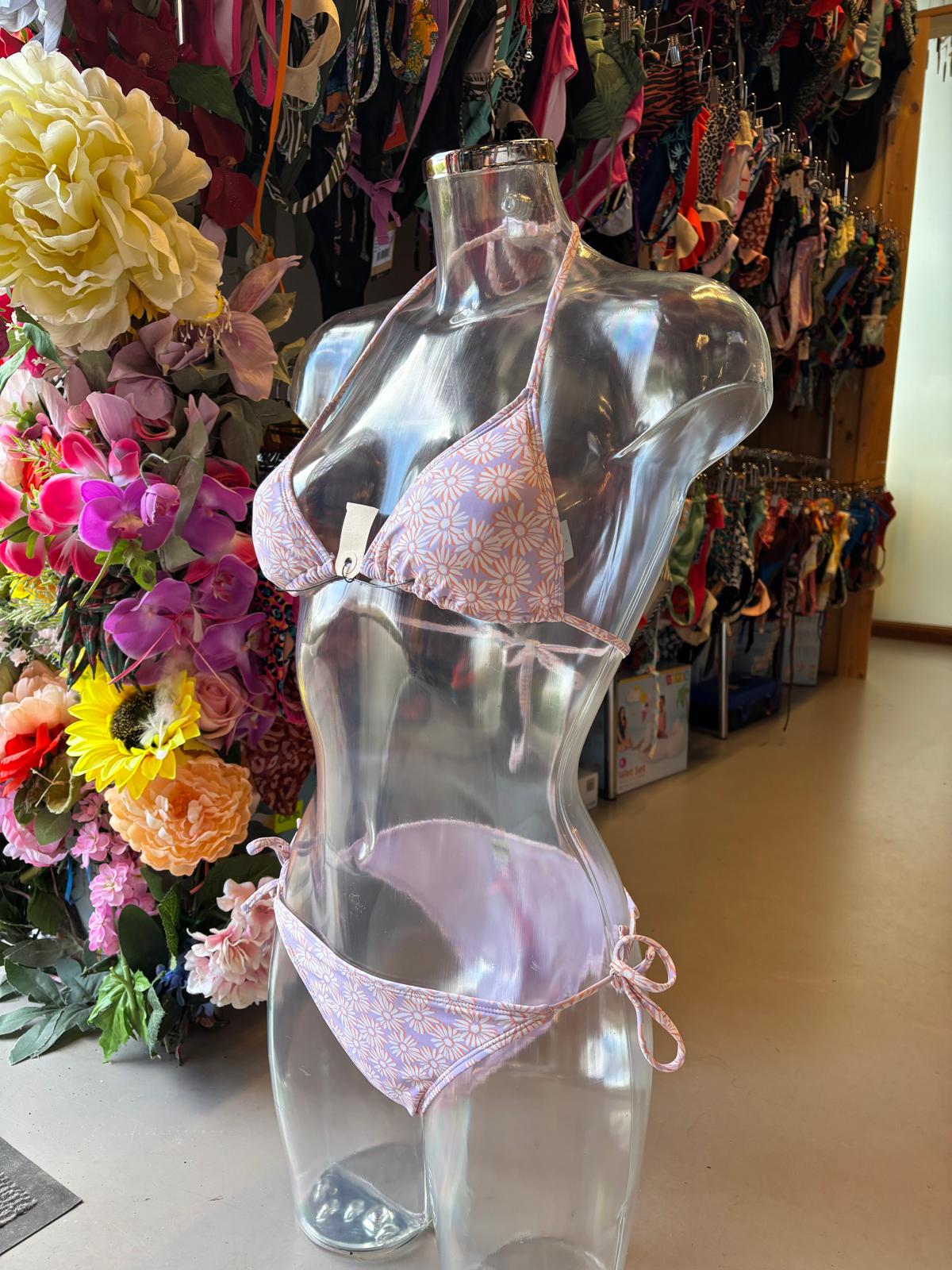 Shiwi Women’s Triangle Bikini - Lavender Daisy