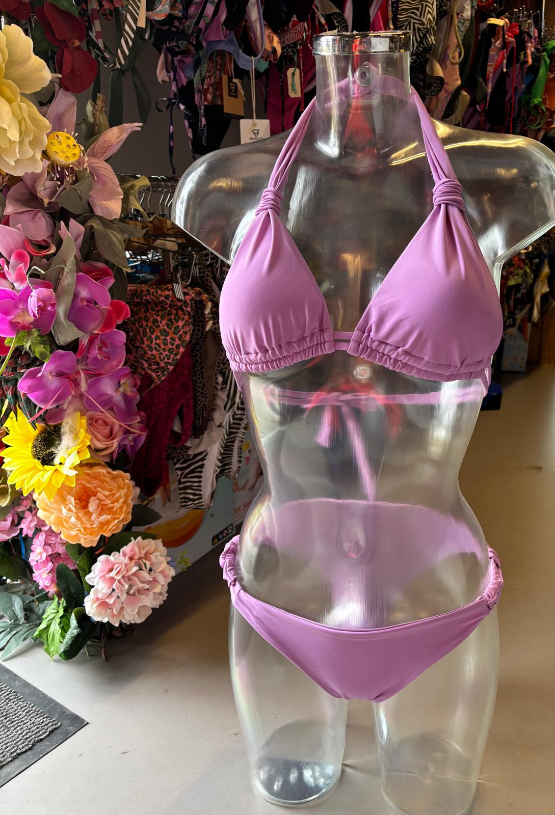 Shiwi Women’s Halter Triangle Bikini - Lilac