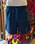 Brunotti Men’s Swim Shorts - Navy Blue Stripe