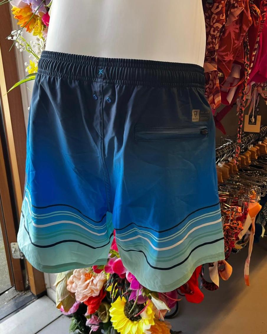 Brunotti Men’s Swim Shorts - Blue Ocean Gradient