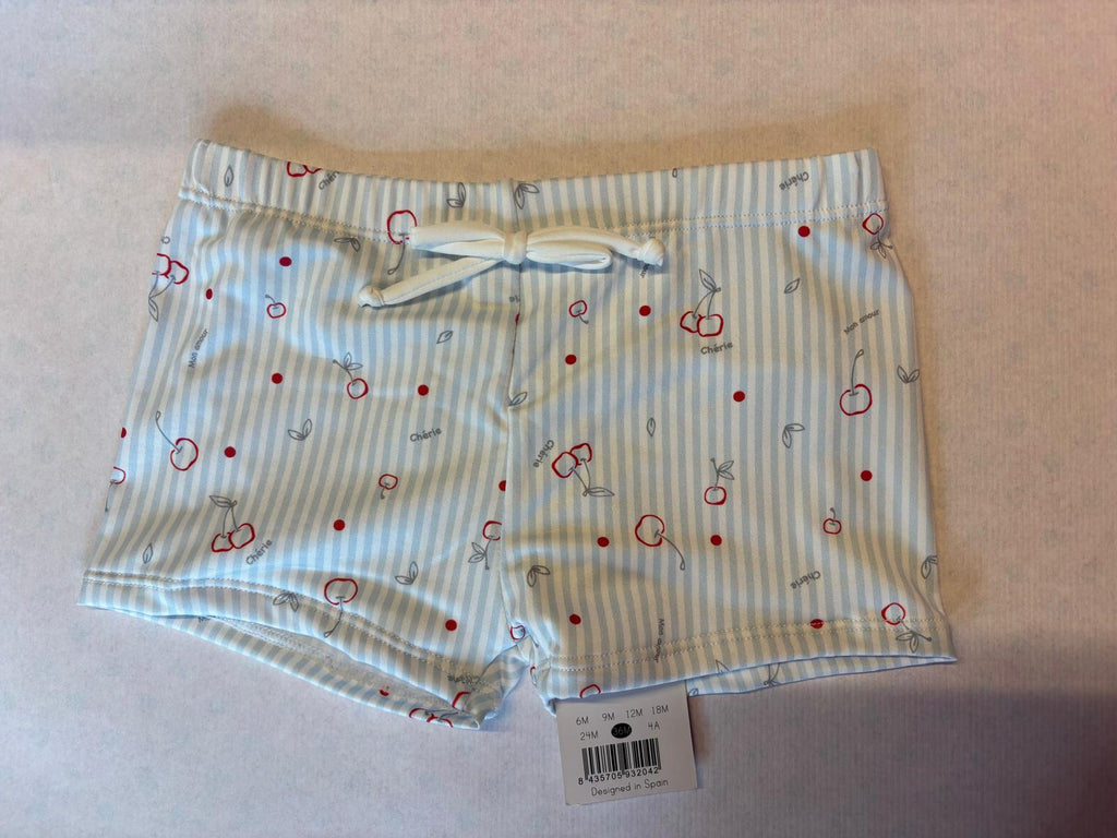 Dada to Boys Swim Shorts - Cherry Print - Size 36M (3 Years)