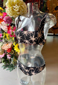 Shiwi Women’s Structured Bikini - Black Palm Tree