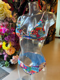Shiwi Women’s Triangle Bikini - Tropical Patchwork